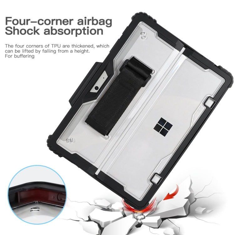 Acryl Transparente Handgelenkschlaufe Laptop-Hülle, Für MicroSoft Surface Pro 8, Für MicroSoft Surface Pro 4 / 5 / 6 / 7 / 7+, Für MicroSoft Surface Go 1 / 2 / 3