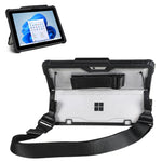 Acryl Transparente Hand- und Schultergurt Laptop-Hülle, Für MicroSoft Surface Pro 8, Für MicroSoft Surface Pro 4 / 5 / 6 / 7 / 7+, Für MicroSoft Surface Go 1 / 2 / 3