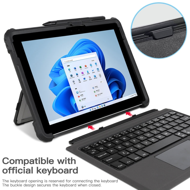 Acryl Transparente Hand- und Schultergurt Laptop-Hülle, Für MicroSoft Surface Pro 8, Für MicroSoft Surface Pro 4 / 5 / 6 / 7 / 7+, Für MicroSoft Surface Go 1 / 2 / 3