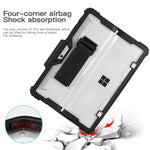 Acryl Transparente Hand- und Schultergurt Laptop-Hülle, Für MicroSoft Surface Pro 8, Für MicroSoft Surface Pro 4 / 5 / 6 / 7 / 7+, Für MicroSoft Surface Go 1 / 2 / 3