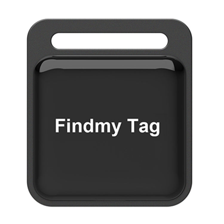 Findmy Tag Square Smart Bluetooth Anti-Verlust-Alarm-Locator-Tracker, Square (Weiß), Square (Schwarz)