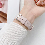 Small Waist Silicone Watchband For Apple Watch Series, 7 41mm / 6&SE&5&4 40mm / 3&2&1 38mm, 7 45mm / 6&SE&5&4 44mm / 3&2&1 42mm