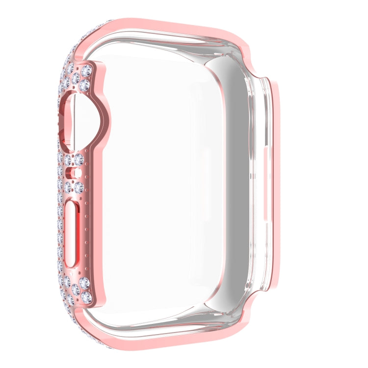 Diamant PC- + Panzerglas-Uhrengehäuse für Apple Watch Series, 7 41mm, 7 45mm