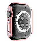 Diamant PC- + Panzerglas-Uhrengehäuse für Apple Watch Series, 7 41mm, 7 45mm