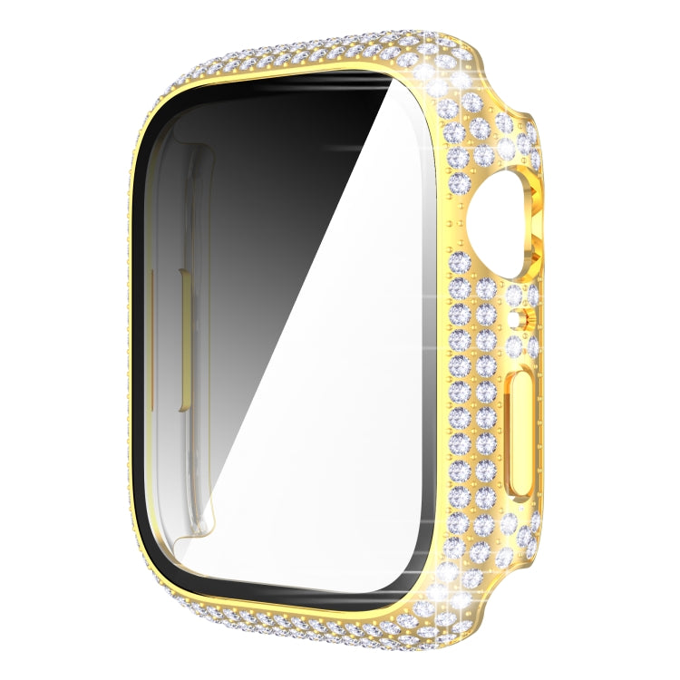Diamant PC- + Panzerglas-Uhrengehäuse für Apple Watch Series, 7 41mm, 7 45mm