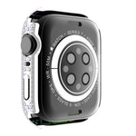 Diamant PC- + Panzerglas-Uhrengehäuse für Apple Watch Series, 7 41mm, 7 45mm
