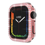 Doppelreihiges PC-Uhrengehäuse mit Diamanten für Apple Watch Series 7 (41 mm) und 7 (45 mm)