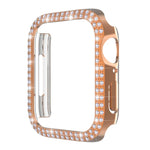 Doppelreihiges PC-Uhrengehäuse mit Diamanten für Apple Watch Series 7 (41 mm) und 7 (45 mm)