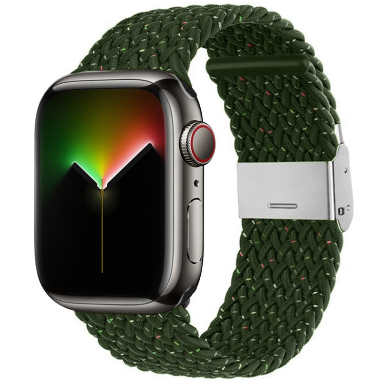 Nylon-Geflecht-Armband für Apple Watch Series, 7 41mm / 6&SE&5&4 40mm / 3&2&1 38mm, 7 45mm / 6&SE&5&4 44mm / 3&2&1 42mm