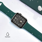 Mutural Flüssigsilikon-Armband, für Apple Watch Series 7 (41 mm), 6, SE, 5, 4 (40 mm), 3, 2, 1 (38 mm), Apple Watch Ultra (49 mm), Series 8, 7 (45 mm), SE, 2, 6, SE, 5, 4 (44 mm) und 3, 2, 1 (42 mm)