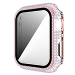 Uhrengehäuse aus diamantfarbenem Polycarbonat und gehärtetem Glas für Apple Watch Series 3, 2 und 1 (38 mm und 42 mm)