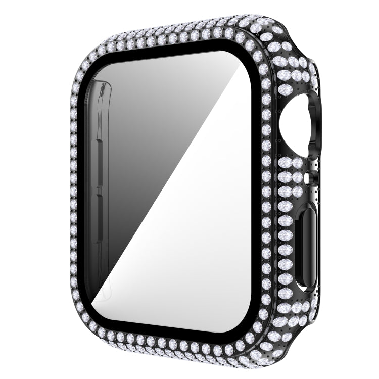Uhrengehäuse aus diamantfarbenem Polycarbonat und gehärtetem Glas für Apple Watch Series 3, 2 und 1 (38 mm und 42 mm)