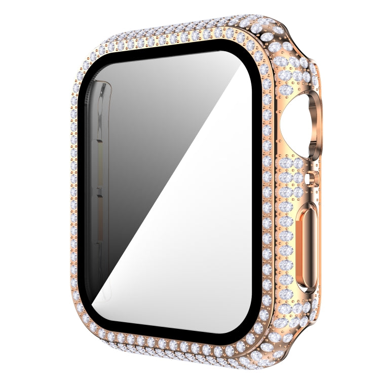 Uhrengehäuse aus diamantfarbenem Polycarbonat und gehärtetem Glas für Apple Watch Series 3, 2 und 1 (38 mm und 42 mm)
