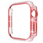 Durchbrochenes PC-Gehäuse mit Diamantmuster für Apple Watch Series 3, 2 und 1 (38 mm, 42 mm)