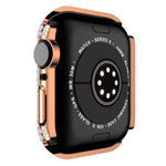 Durchbrochenes PC-Gehäuse mit Diamantmuster für Apple Watch Series 3, 2 und 1 (38 mm, 42 mm)