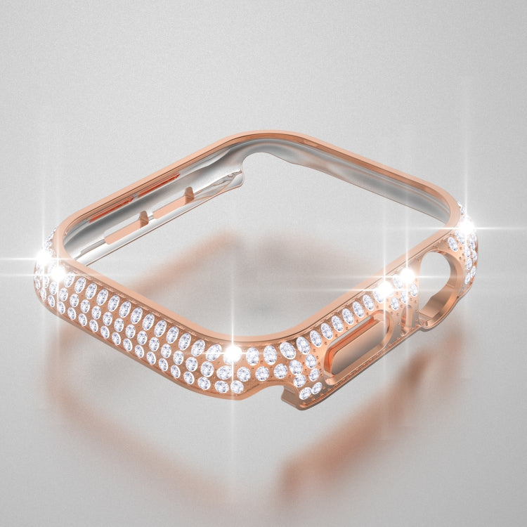 Durchbrochenes PC-Gehäuse mit Diamantmuster für Apple Watch Series 3, 2 und 1 (38 mm, 42 mm)
