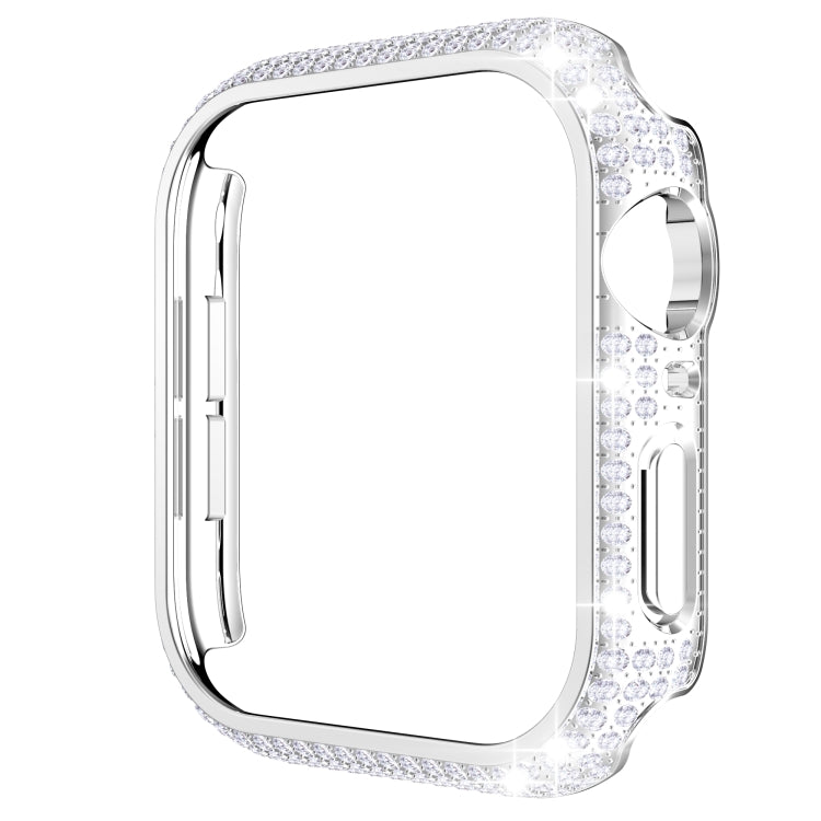 Durchbrochenes PC-Gehäuse mit Diamantmuster für Apple Watch Series 3, 2 und 1 (38 mm, 42 mm)