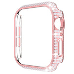 Durchbrochenes PC-Gehäuse mit Diamantmuster für Apple Watch Series 3, 2 und 1 (38 mm, 42 mm)