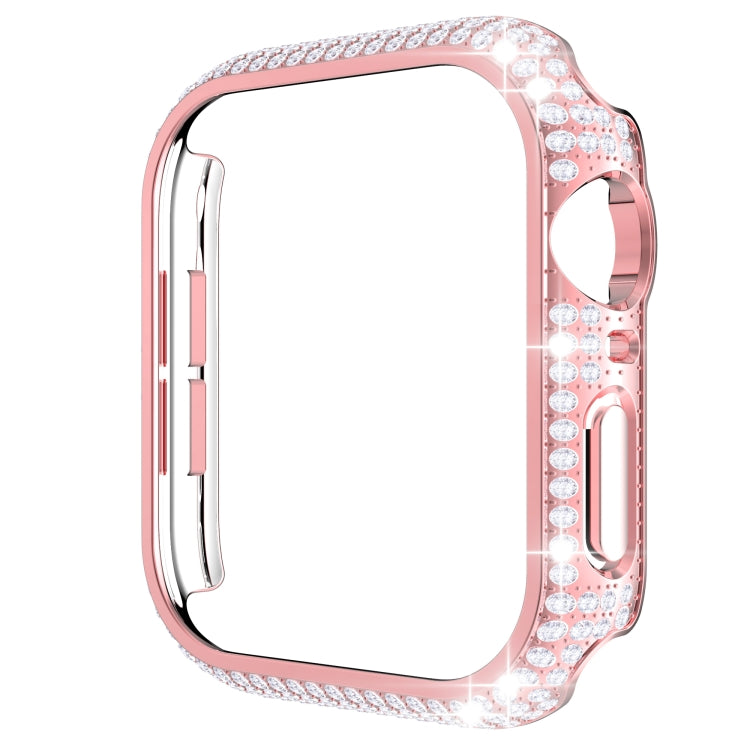 Durchbrochenes PC-Gehäuse mit Diamantmuster für Apple Watch Series 3, 2 und 1 (38 mm, 42 mm)
