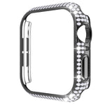 Durchbrochenes PC-Gehäuse mit Diamantmuster für Apple Watch Series 3, 2 und 1 (38 mm, 42 mm)