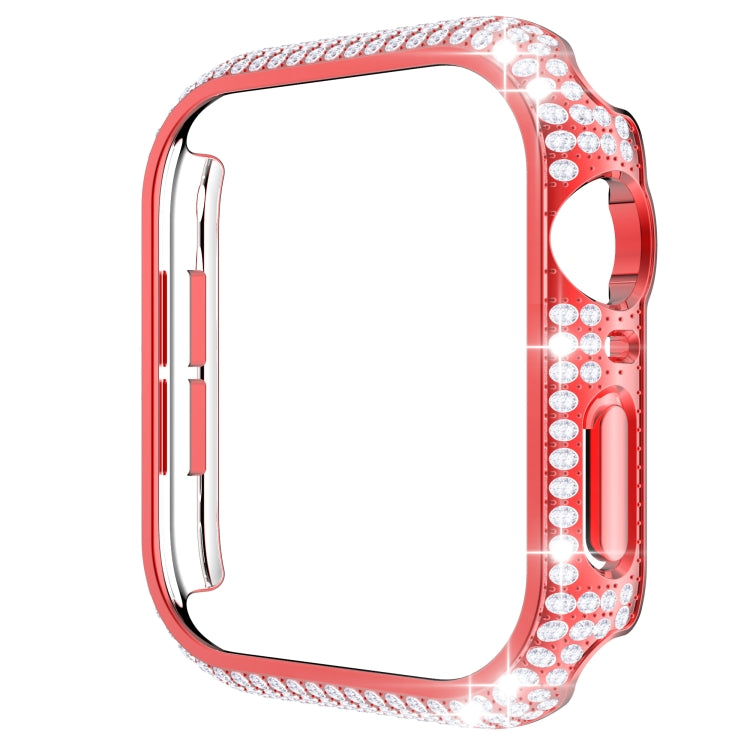 Durchbrochenes PC-Gehäuse mit Diamantmuster für Apple Watch Series 3, 2 und 1 (38 mm, 42 mm)