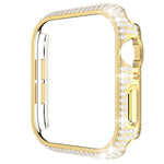 Durchbrochenes PC-Gehäuse mit Diamantmuster für Apple Watch Series 3, 2 und 1 (38 mm, 42 mm)