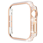 Durchbrochenes PC-Gehäuse mit Diamantmuster für Apple Watch Series 3, 2 und 1 (38 mm, 42 mm)