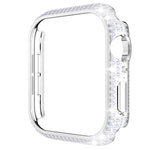Durchbrochenes PC-Gehäuse mit Diamantmuster für Apple Watch Series 3, 2 und 1 (38 mm, 42 mm)