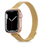 Milanaise-Armband für Apple Watch Series 7 (41 mm), 6, SE, 5 und 4 (40 mm), 3, 2 und 1 (38 mm) und 7 (45 mm), 6, SE, 5 und 4 (44 mm) sowie 3, 2 und 1 (42 mm)