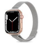 Milanaise-Armband für Apple Watch Series 7 (41 mm), 6, SE, 5 und 4 (40 mm), 3, 2 und 1 (38 mm) und 7 (45 mm), 6, SE, 5 und 4 (44 mm) sowie 3, 2 und 1 (42 mm)