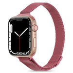 Milanaise-Armband für Apple Watch Series 7 (41 mm), 6, SE, 5 und 4 (40 mm), 3, 2 und 1 (38 mm) und 7 (45 mm), 6, SE, 5 und 4 (44 mm) sowie 3, 2 und 1 (42 mm)