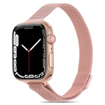 Milanaise-Armband für Apple Watch Series 7 (41 mm), 6, SE, 5 und 4 (40 mm), 3, 2 und 1 (38 mm) und 7 (45 mm), 6, SE, 5 und 4 (44 mm) sowie 3, 2 und 1 (42 mm)