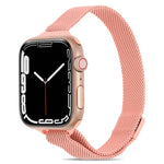 Milanaise-Armband für Apple Watch Series 7 (41 mm), 6, SE, 5 und 4 (40 mm), 3, 2 und 1 (38 mm) und 7 (45 mm), 6, SE, 5 und 4 (44 mm) sowie 3, 2 und 1 (42 mm)