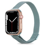 Milanaise-Armband für Apple Watch Series 7 (41 mm), 6, SE, 5 und 4 (40 mm), 3, 2 und 1 (38 mm) und 7 (45 mm), 6, SE, 5 und 4 (44 mm) sowie 3, 2 und 1 (42 mm)