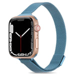 Milanaise-Armband für Apple Watch Series 7 (41 mm), 6, SE, 5 und 4 (40 mm), 3, 2 und 1 (38 mm) und 7 (45 mm), 6, SE, 5 und 4 (44 mm) sowie 3, 2 und 1 (42 mm)