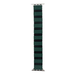 Silikon-Armband mit Verbindungsstücken für Apple Watch Series 7 (41 mm), 6, SE, 5 und 4 (40 mm), 3, 2 und 1 (38 mm) und 7 (45 mm), 6, SE, 5 und 4 (44 mm) sowie 3, 2 und 1 (42 mm)
