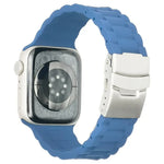 Drei-Perlen-Armband für Apple Watch Series 7 (41 mm), 6, SE, 5 und 4 (40 mm), 3, 2 und 1 (38 mm) und 7 (45 mm), 6, SE, 5 und 4 (44 mm) sowie 3, 2 und 1 (42 mm)