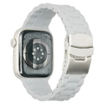 Drei-Perlen-Armband für Apple Watch Series 7 (41 mm), 6, SE, 5 und 4 (40 mm), 3, 2 und 1 (38 mm) und 7 (45 mm), 6, SE, 5 und 4 (44 mm) sowie 3, 2 und 1 (42 mm)