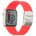 Drei-Perlen-Armband für Apple Watch Series 7 (41 mm), 6, SE, 5 und 4 (40 mm), 3, 2 und 1 (38 mm) und 7 (45 mm), 6, SE, 5 und 4 (44 mm) sowie 3, 2 und 1 (42 mm)