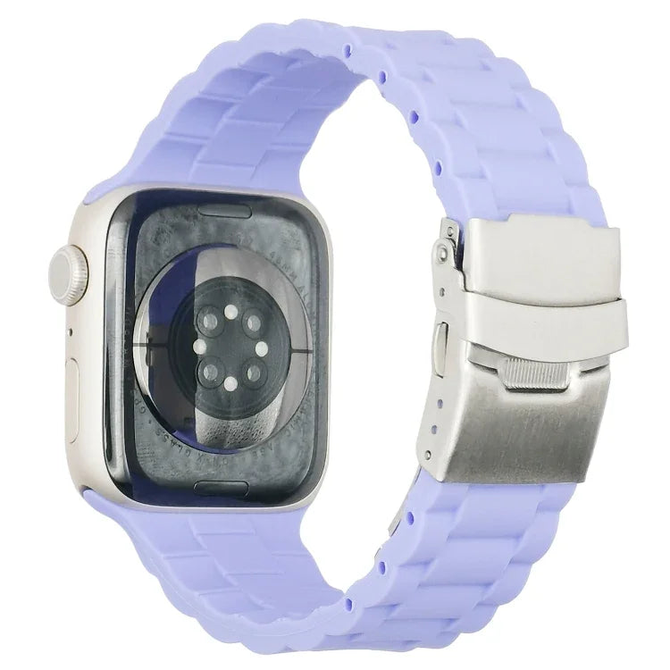 Drei-Perlen-Armband für Apple Watch Series 7 (41 mm), 6, SE, 5 und 4 (40 mm), 3, 2 und 1 (38 mm) und 7 (45 mm), 6, SE, 5 und 4 (44 mm) sowie 3, 2 und 1 (42 mm)