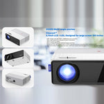 VIVIBRIGHT D5000 1920x1080P 420ANSI 6000 Lumen LCD + LED HD Digitalprojektor, Basisversion, US-Stecker, UK-Stecker