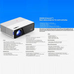 VIVIBRIGHT D5000 1920x1080P 420ANSI 6000 Lumen LCD + LED HD Digitalprojektor, Basisversion, US-Stecker, UK-Stecker