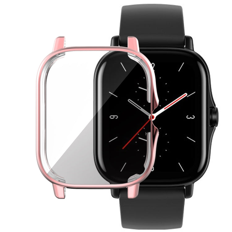 Full Coverage TPU Electroplating Watch Case, For Amazfit GTS 2, For Amazfit GTS 3