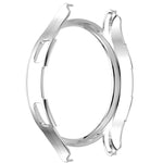 Einreihiges, diamantgemustertes PC-Uhrengehäuse mit Aussparungen, für Samsung Galaxy Watch4 44 mm