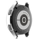 Einreihiges, diamantgemustertes PC-Uhrengehäuse mit Aussparungen, für Samsung Galaxy Watch4 44 mm
