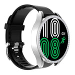 Einreihiges, diamantgemustertes PC-Uhrengehäuse mit Aussparungen, für Samsung Galaxy Watch4 44 mm