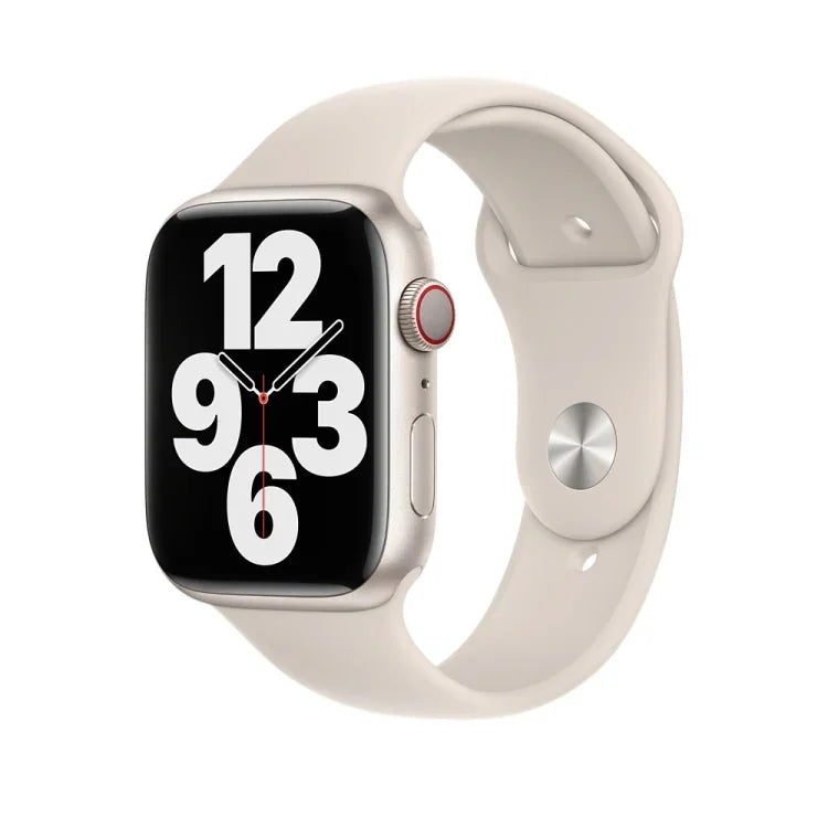 Silicone Watch Band For Apple Watch Series, For Apple Watch 42mm / 41mm / 40mm / 38mm, For Apple Watch 46mm / 49mm / 45mm / 44mm