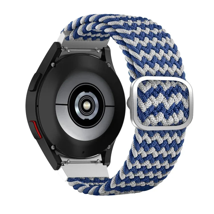 Verstellbares gewebtes Uhrenarmband, für Samsung Galaxy Watch4 40 mm / 44 mm