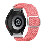 Adjustable Woven Watch Band, For Samsung Galaxy Watch4 40mm / 44mm