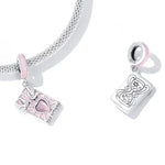 Anhänger aus 925er Sterlingsilber für Tarot-Liebhaber, DIY-Armband- und Halskettenzubehör, Tarot-Liebhaber